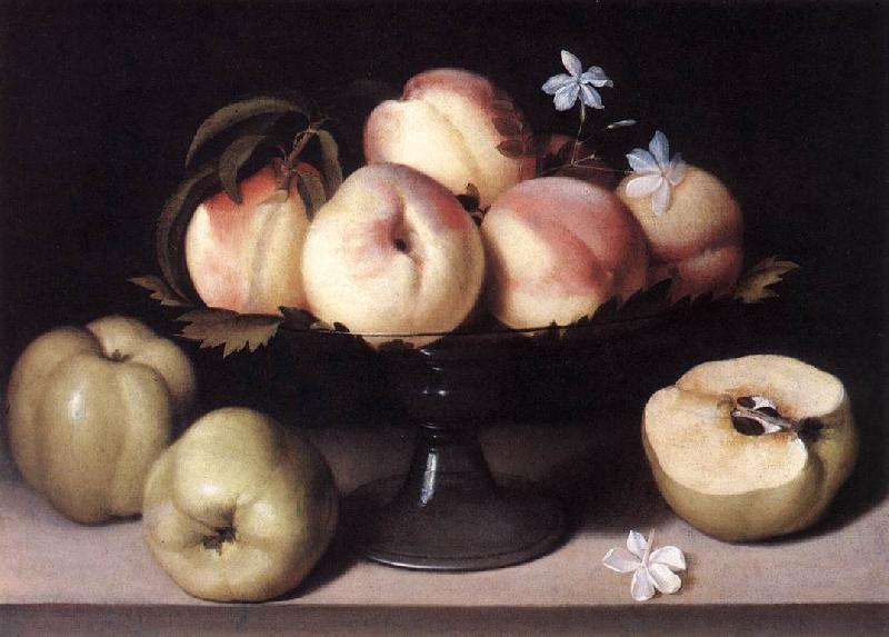 NUVOLONE, Panfilo Still-life with Peaches ag oil painting picture